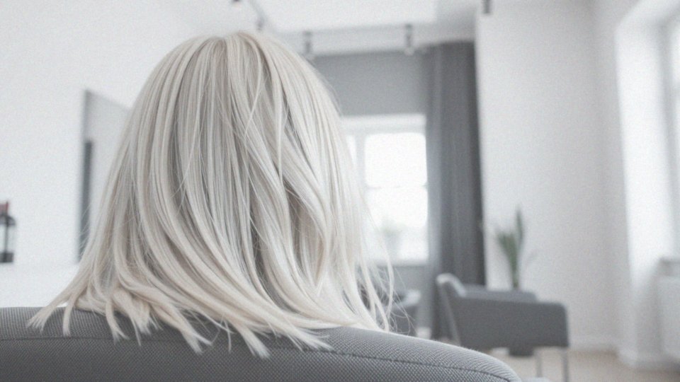 Co charakteryzuje chłodny platynowy blond?