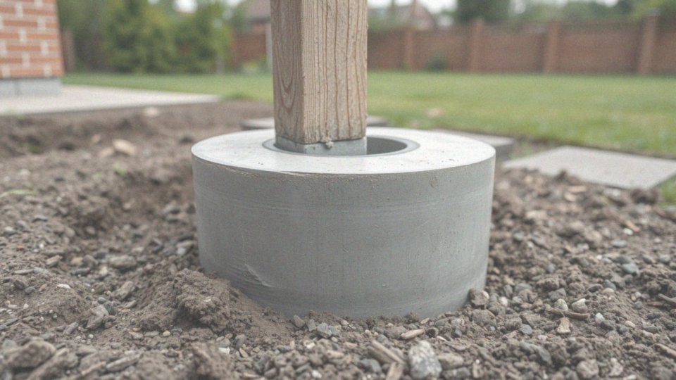 Ile czasu wiąże suchy beton pod słupki ogrodzeniowe?