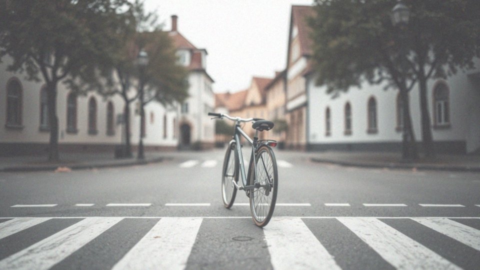 Co powinien robić rowerzysta przy przejściu dla pieszych?