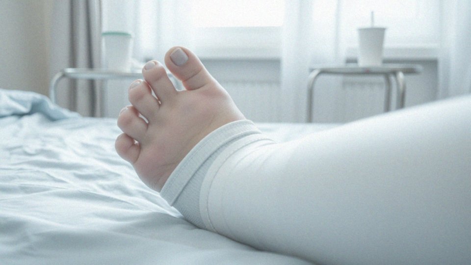 Jakie są objawy problemów z nogą w gipsie?