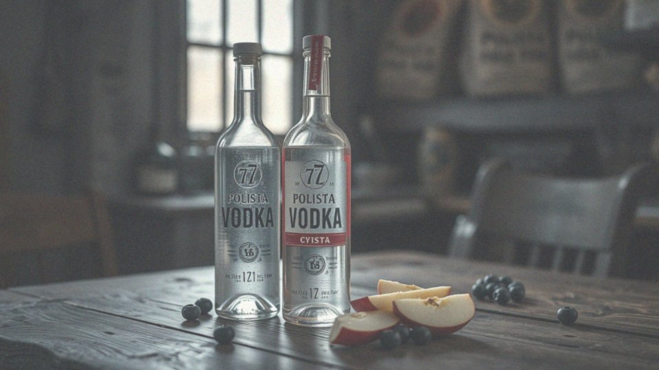 Czym różni się wódka czysta od wódki smakowej 0,7?
