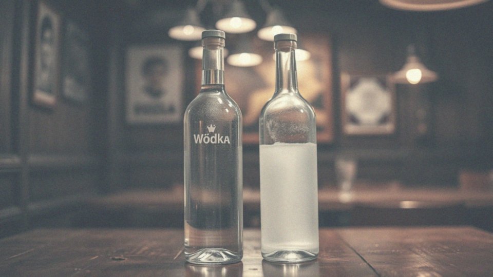 Czym się różni wódka czysta od wódki smakowej?