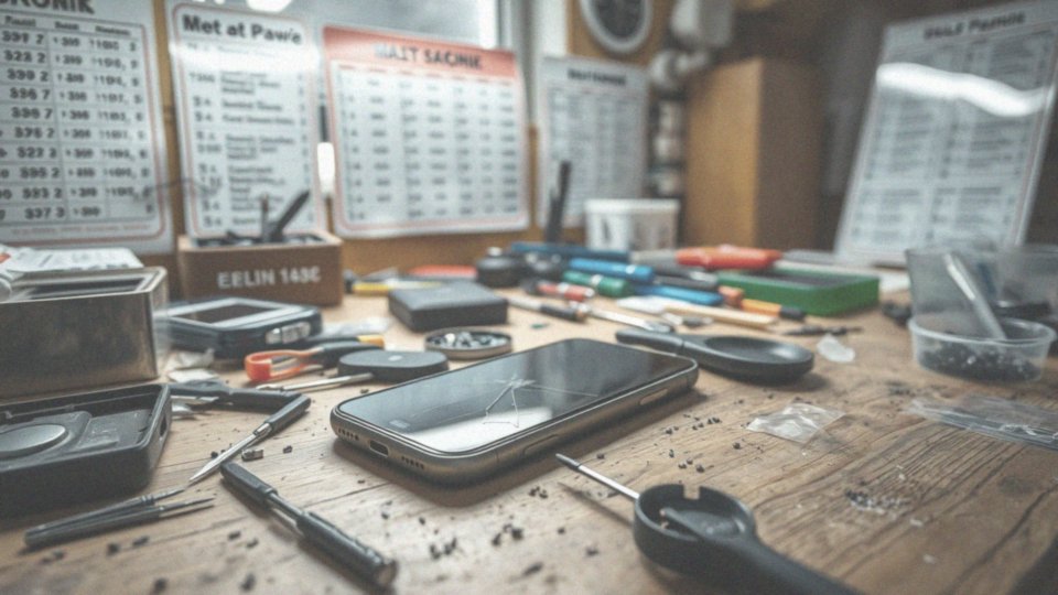Co zrobić, gdy koszt wymiany szybki przekracza wartość telefonu?