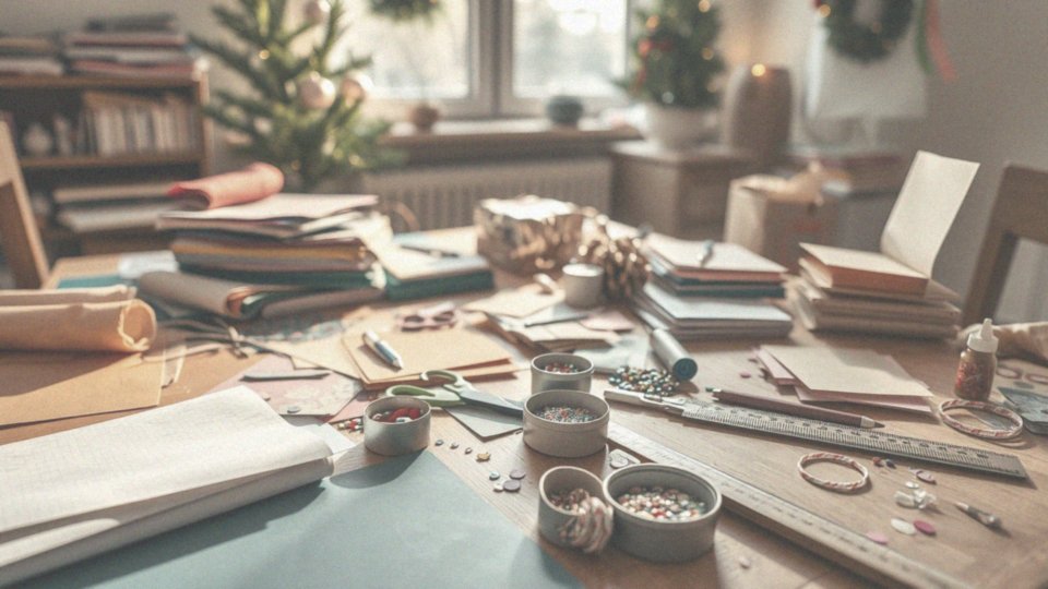 Jakie materiały są potrzebne do ozdób świątecznych z papieru?
